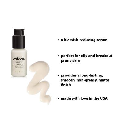 Raya Blemish Control Gel | Oil Control Facial Treatment Serum for Oily Acne-Prone Skin | Clear Blemishes & Breakouts - Buy Online on GoSupps.com
