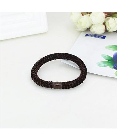 Lurrose 10pcs Elastic Hair Ties for Thick Curly Hair - Durable Scrunchies & Ponytail Holders | International Shipping - Buy Online on GoSupps.com