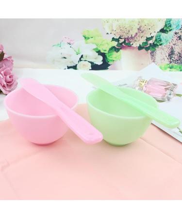 Duories Silicone Mask Brush Set | 5-in-1 DIY Facial Mask Mixer Kit | Pink Spatula & Soft Brushes for Masks Serums & Eye Care - Buy Online on GoSupps.com
