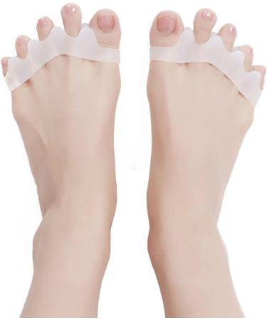 ALINZO Bunion Corrector - Slip-Proof Toe Separator & Orthopedic Splint for Big Toe Pain Relief - Unisex (Flesh) - Buy Online on GoSupps.com