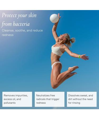 Detox & Soothe Face Mist with Hypochlorous Acid | Reduces Redness & Breakouts | pH Balance & Skin Cleansing for Active Lifestyles | TSA Approved 2.7 oz | Clean Ingredients - Buy Online on GoSupps.com