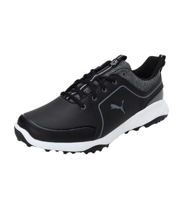 PUMA Men's Grip Fusion 2.0 Golf Shoe 42.5 EU Puma Black Quiet Shade