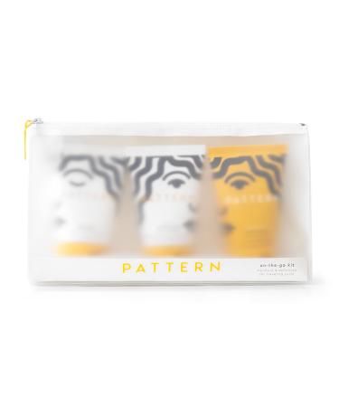 PATTERN On-The-Go Hair Care Kit! Includes Hydration Shampoo Heavy Conditioner And Leave-In Conditioner! Shampoo And Conditioner For Curly Hair! Perfect For Curlies Coilies & Tight Texture Hair! 3 Fl Oz (Pack of 3)