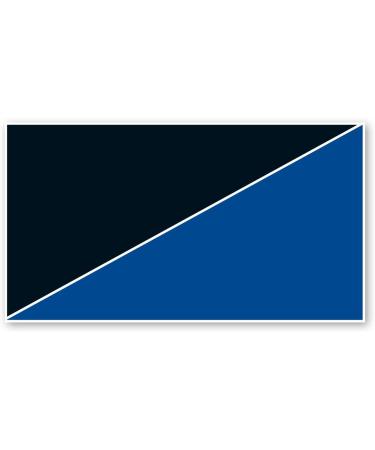 wave Double Background Blister 60 X 150 cm Black/Blue Black/Blue 60x150 cm - Buy Online on GoSupps.com