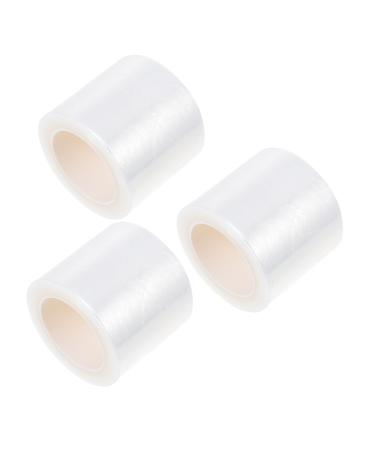 Mikikit Film Plastique De Protection Pellicule Plastique 3 Pi ces 42 Mm x 200 m Ultra-mince Pour Maquillage Semi-permanent Sourcils Et L vres Usage Professionnel