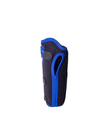Carpal Tunnel Wrist Brace - Therapeutic Compression Support for Right/Left Hand - Pain Relief Splint for Men & Women - Blue - Buy Online on GoSupps.com