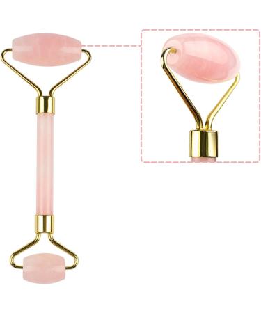 Green Jade Crystal Roller & Portable Gourd Set - Massage Beauty Accessory (FM-2 Pink) - Shop Internationally - Buy Online on GoSupps.com