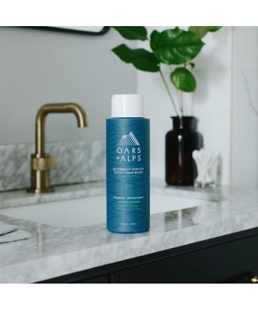 Oars + Alps Men's Sulfate Free Shampoo Conditioner & Body Wash Kit - Moisturizing Hair & Skin Care with Witch Hazel & Tea Tree Oil Alpine Scent - International Shipping Available - Buy Online on GoSupps.com