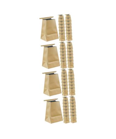 Sickness Vomit 60 Pcs Vomit Bag Light Brown Kraft Paper Travel Travel Motion