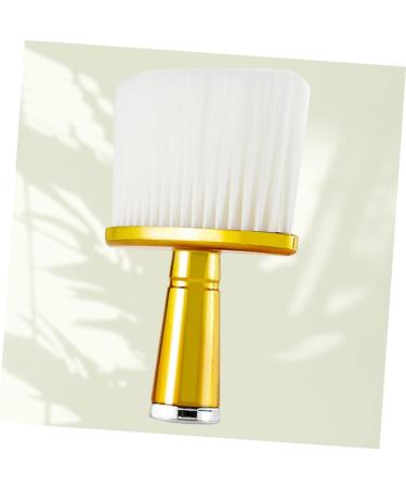 MERRYHAPY Hair Brush Hairdressing Face Duster Haircut Duster Haircut Brush Hair Cutting Neck Duster Neck Duster Hair Removal Brush Neck Hair Sweep Brush Dedicated Hair Comb 14x10cm Golden - Buy Online on GoSupps.com
