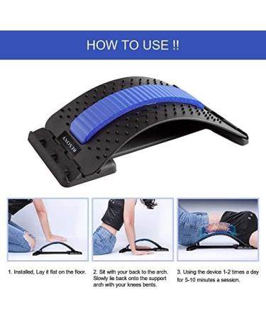 Backer: Ultimate Back Pain Relief for Sciatica Scoliosis & Herniated Discs - Chiropractic Lens Massage Tool - Buy Online on GoSupps.com