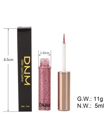 Glitter Liquid Eyeliner Set - Star Gray, Sand Gold, Coffee Golden Shimmer | 3 Colors Sparkling Delineadores de Colores | Colorful Eye Makeup Liner Set - 3Pcs - Buy Online on GoSupps.com