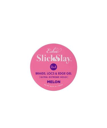 Esha Slick N Slay Braid & Edge Gel 500ml - 16.9 Fl Oz | Strong Hold Styling Gel for Braids and Edges - Buy Online on GoSupps.com