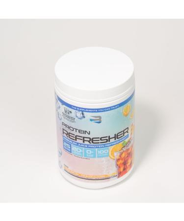 Buy Protein Refresher (25 Servings) - Lemon Iced Tea Whey Protein Powder for Fitness & Bodybuilding | 25 Scoops of Refreshing Protein Boost - Buy Online on GoSupps.com