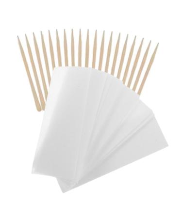Dressoos 1 set of wax strips For hair removal wax stripes Wax stripes For hair removal on the face wax stripes and chopsticks wax strips for body hair removal Non -fabric