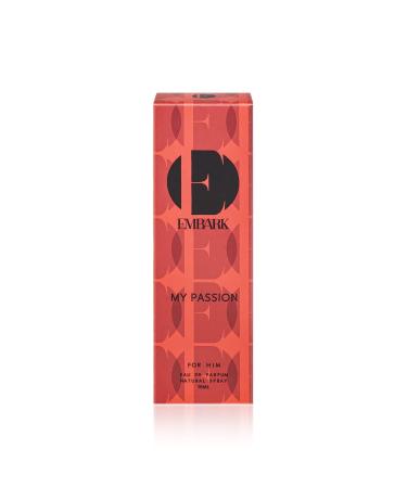 EMB.ARK M.y Pas.sion fo.r Hi.m Perfume for Men - 15ml | Travel Friendly Pack | Premium Eau de Parfum | Musky and Citrus Fragrance - Buy Online on GoSupps.com