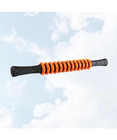 Healeeved Waden Roller - Manual Muscle Massage Tool for Neck & Legs | Yoga Relaxation Rod | 43x3cm | Durable Plastic - Buy Internationally - Buy Online on GoSupps.com