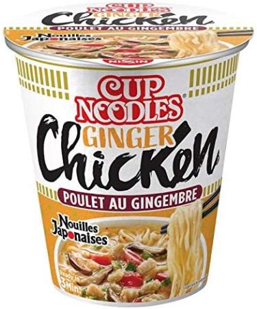  Epicerie sal e Nissin Japanese Cup Ginger Chicken 63G - Pack of 3 - Buy Online on GoSupps.com