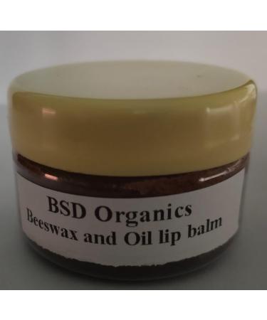 BSD Organics BeautY Natural Lip Balm with Pure Beeswax & Rose & Virgin Coconut Oil - 50 Gram / 1.7 Ounce