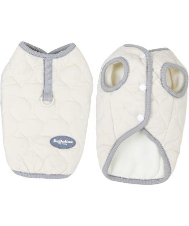 Mitili Dog Coat - Waterproof Winter Jacket with Fleece Interior for Small & Medium Dogs (White XL) - Windproof & Warm Dog Clothing - Buy Online on GoSupps.com