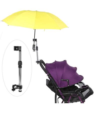 Stainless Steel Adjustable Umbrella Stand for Wheelchairs, Bicycle Trolleys & Electric Cars - Buy Online on GoSupps.com