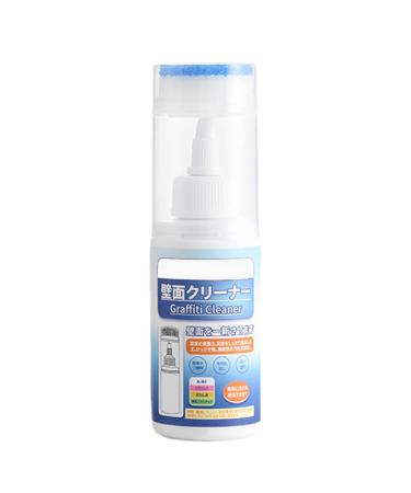 Kekou Graffiti Removal Spray Waterproof Graffiti Removal with Sponge Brush Drawing Remover Easily Cover Up Graffiti & Stains for Removing Graffiti Pen Marks Footprints Single Attribute