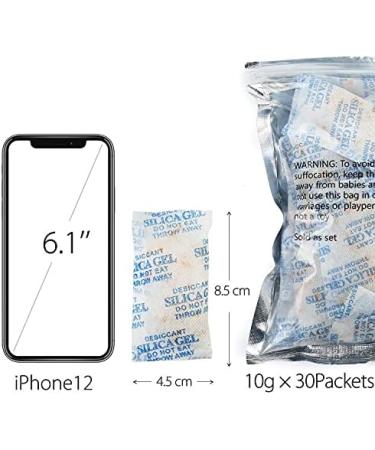 LotFancy Silica Gel Dryer Bags - Reusable 30 Pack (10g Each) for Food Storage | Safe & Non-toxic Dehydrator Peebles - Buy Online on GoSupps.com