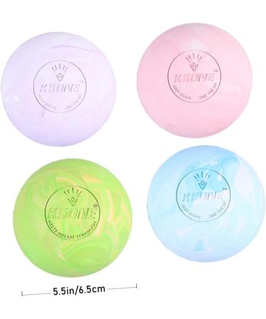 Clispeed Muscle Roller Massage Ball - Camouflage Fitness Roller for Tension Relief | 6.5x6.5cm Pink - International Shipping Available - Buy Online on GoSupps.com