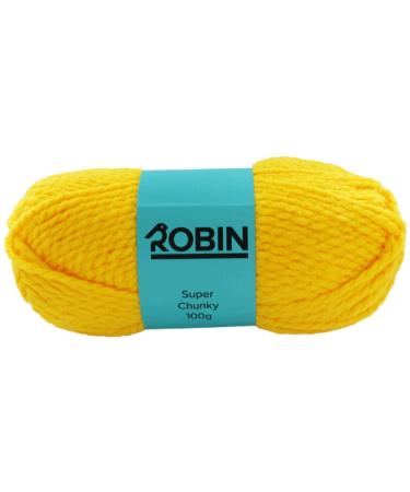 Robin Super Chunky 100g - 136 Mustard