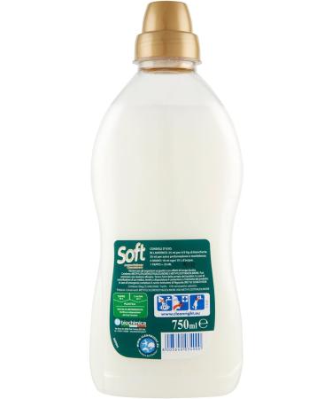 Soft Fabric Softener 750 ml Concentrate with Musk - Premium Quality Long-lasting Freshness & International Shipping - Buy Online on GoSupps.com