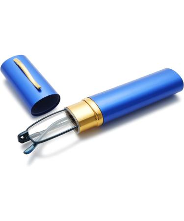 Magimodac Blue Light Filter Reading Glasses for Men & Women - Prescription Metal Narrow Frames with Pencils - Buy Online on GoSupps.com