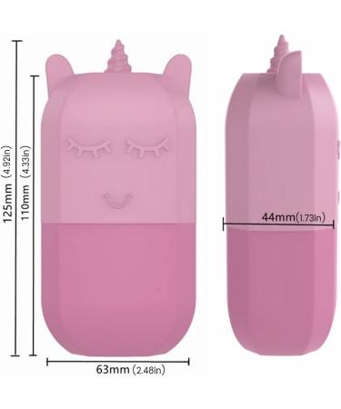 Ice Roller for Face - Portable Silicone Skin Care Tool | Reusable Ice Facial Roller to Brighten & Reduce Fine Lines (Pink - Buy Online on GoSupps.com