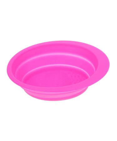 Housoutil Cleaning Pad Makeup Brush Scrubber Pad Portable Washing Tool Cosmetics Brush Scrubber Cleaning Tools Makeup Brush Cleaner Washers Brush Cleansing Pad Cosmetic Brush Fold Silica Gel 14.5x11cm Rosy