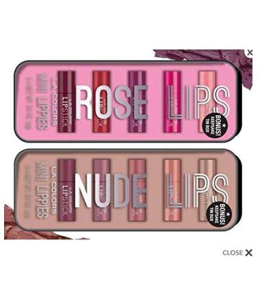 L.A. COLORS Mini Lippies - Nude Lipstick for All Skin Tones | Shop Internationally - Buy Online on GoSupps.com