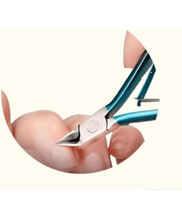 Grishay Easyclip Nail Clippers Cuticle Nippers Straight Blade Toenail Clippers Long Handle Toenail Cutters Toenail for Thick Ingrown Nails Ingrown Toenail Clippers(A) - Buy Online on GoSupps.com