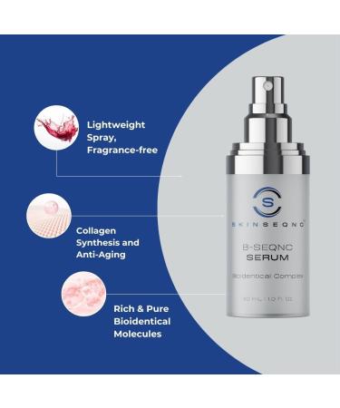 B-SEQNC Skin Regeneration Serum - Advanced Bioidentical Molecules for Optimal Radiance | 30 mL | International Shipping Available - Buy Online on GoSupps.com