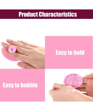 Buy 4 Pieces Silicone Face Cleaning Brushes - Ultimate Face Scrubber & Sponge for Deep Cleansing - Buy Online on GoSupps.com