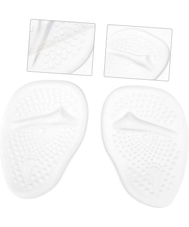 FOMIYES Silicone Forefoot Pads for Kids & Women - Clear High Heel Cushions Foot Protectors Thicken PU Massage Gel - 6 Pairs - Buy Online on GoSupps.com