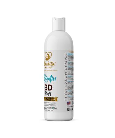 NEW 3D Brazilian Keratin Hair Straightener - Improved Formula Kachita Spell - 16 fl oz Made in USA - Buy Online on GoSupps.com
