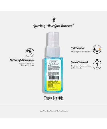 SILSTAR Professional Lace Wig Glue Remover - Safe Gentle & Effective Bond Dissolver for Frontal Closures & Hairpieces - Buy Online on GoSupps.com