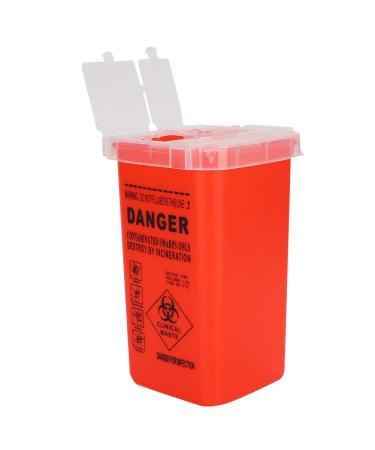 Small Sharps Container for Home and Travel Use - Durable Disposable Tattoo Supplies - Buy Online on GoSupps.com