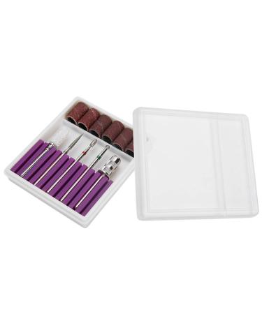 5pcs nail grinding head wear -resistant nail drilling kit nail set for removal of dead skin long -lasting nail art grinding head for nail drill