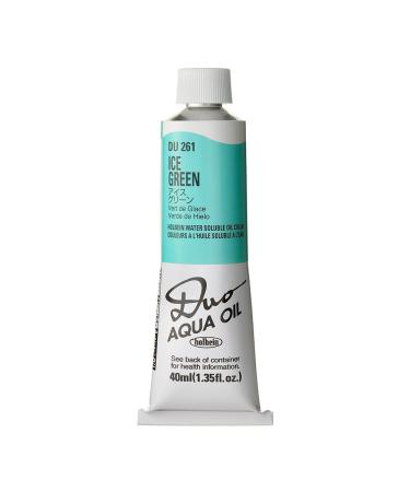 Holbein Duo Aqua Oil Ice Green (B) 40ml