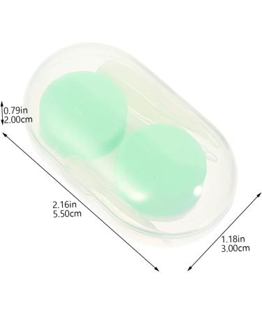 Solustrie Travel Contact Lens Case Set - Eye Color Lens Tank & Double Glasses Holder | Compact & Efficient Lens Care for Students - Buy Online on GoSupps.com