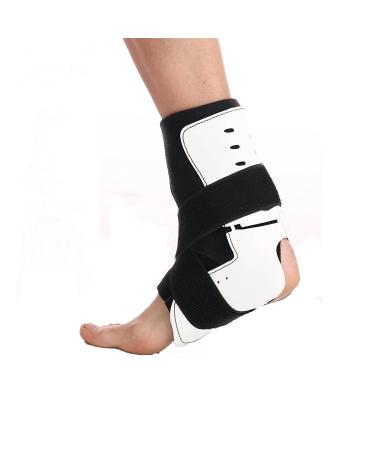 Ankle Brace for Women & Men Ankle Support for Sports Plantar Fasciitis Toeless Compression Arch & Heel Pain Relief (Color : Black Size : S/m) S/m Black