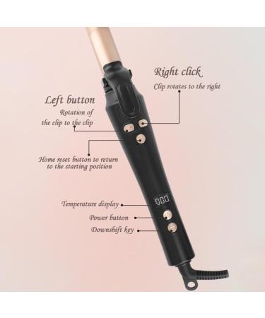 Curling Wands Automatic Curling Iron 1 Inch Hair Curler Rotating Curling Iron Hair Waver Hair Styling Irons LCD Automatic Hair Curler 30s Instant Heat Wand - Buy Online on GoSupps.com