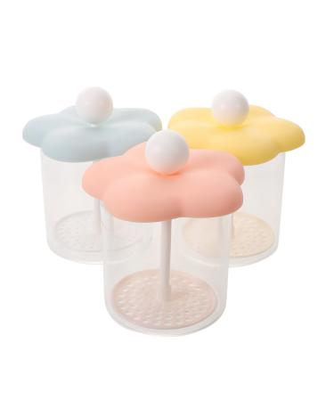 Operitacx Ensemble 3 Pi ces Mousseur Visage Gel Gobelet Mousseur Pratique et Compact pour Nettoyant Visage Shampoing et Gel Lavant Accessoire Salle de Bain pour Soin Doux