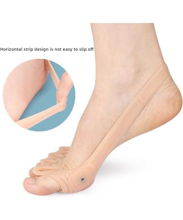 2 Pairs Toe Separators & Bunion Correctors for Men & Women | Gel Toe Stretchers for Plantar Fasciitis & Hammer Toes | Best for Yoga & Correct Toe Alignment - Buy Online on GoSupps.com