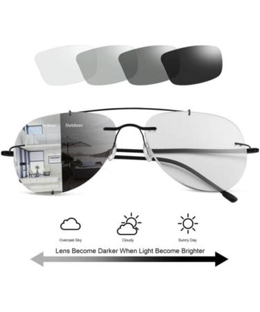 Retro Bifocal Sunglasses for Men & Women | +150 Presbyopia Reading Glasses | Stylish Outdoor Bifocal Readers - Buy Online on GoSupps.com