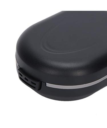 Waterproof Drop-Resistant Hearing Aid Case - Portable Protective Box for Behind The Ear Aids in Black - Buy Online on GoSupps.com